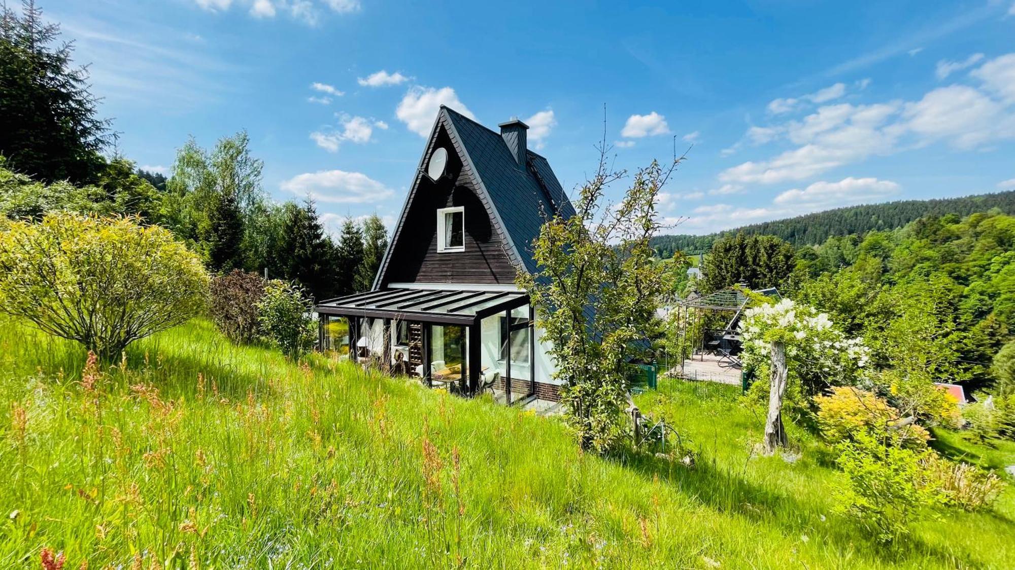 Villa Fluegels Rebi-Baude à Rechenberg-Bienenmühle Extérieur photo