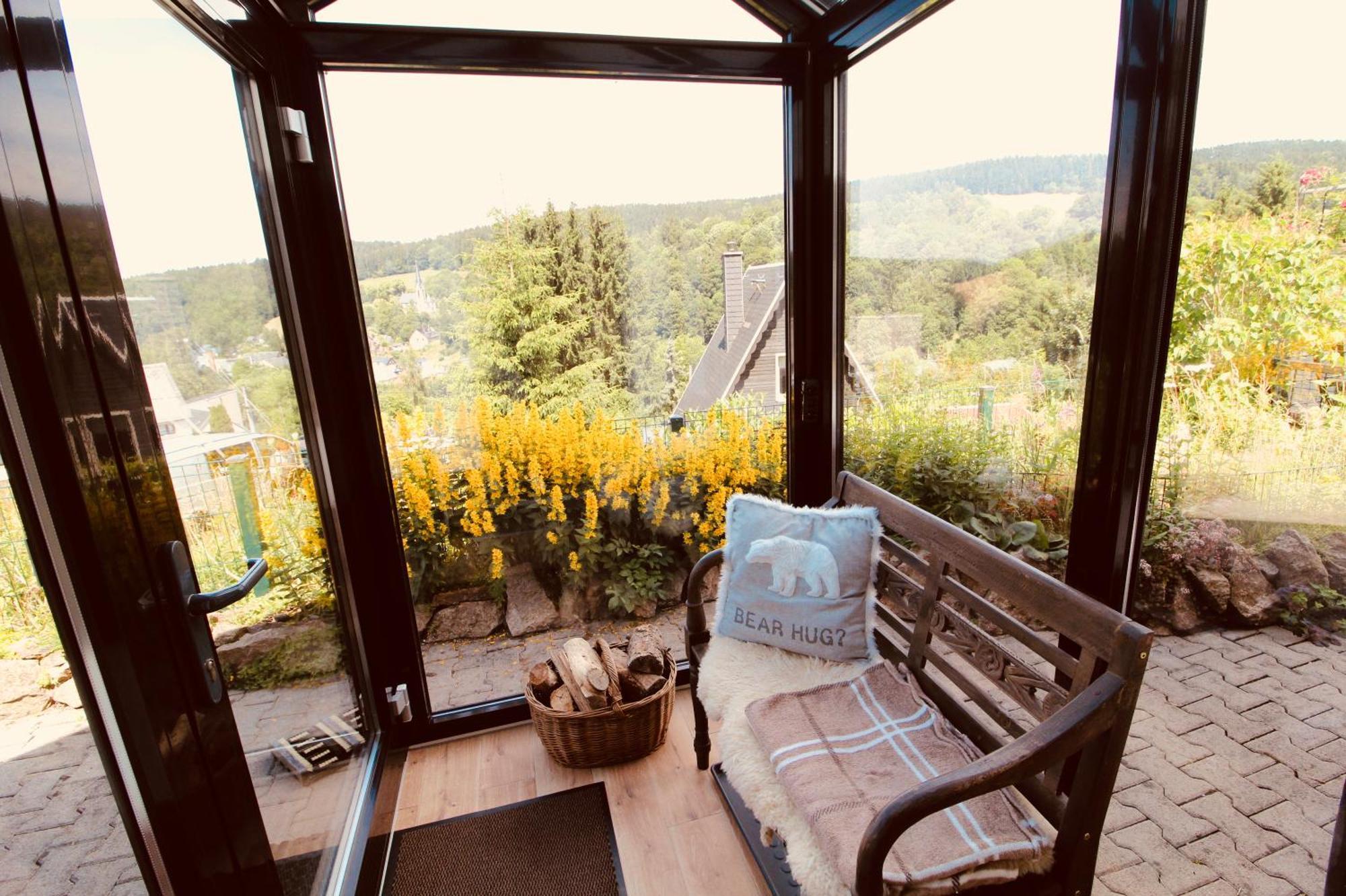 Villa Fluegels Rebi-Baude à Rechenberg-Bienenmühle Extérieur photo