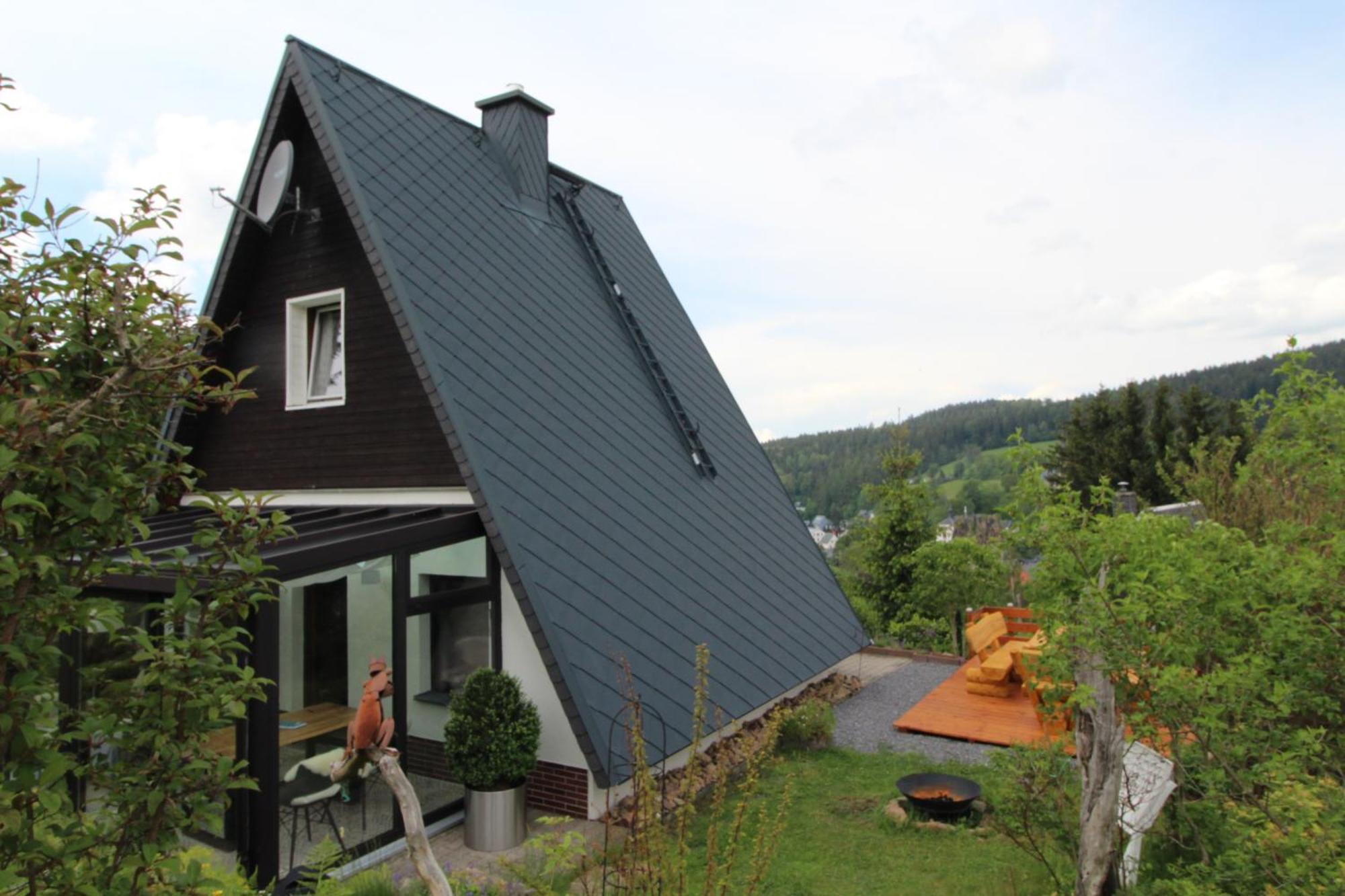 Villa Fluegels Rebi-Baude à Rechenberg-Bienenmühle Extérieur photo