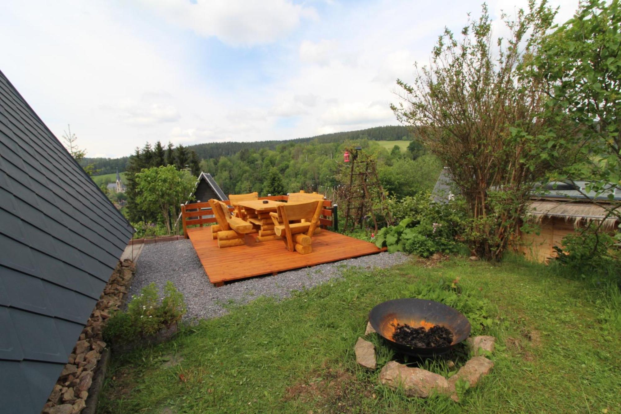 Villa Fluegels Rebi-Baude à Rechenberg-Bienenmühle Extérieur photo